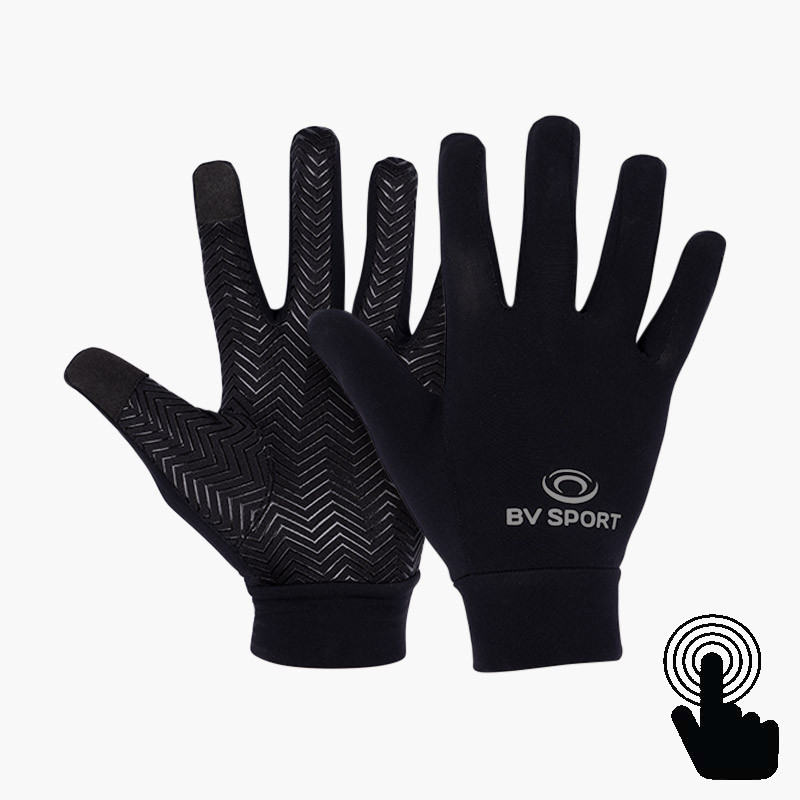 BV SPORT | Light-Run Reflect touch gloves | Man-woman winter accessory