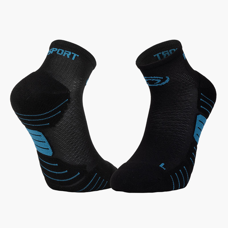 BV SPORT | Multisports ankle socks SCR ONE Black/Blue | Little price