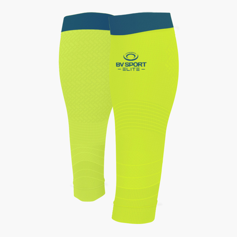 Calf compression sleeve Booster EVOLUTION Green/Blue