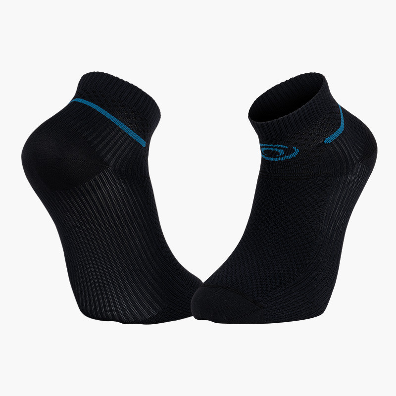 Made in France | Light Run Running Socks Black-Blue