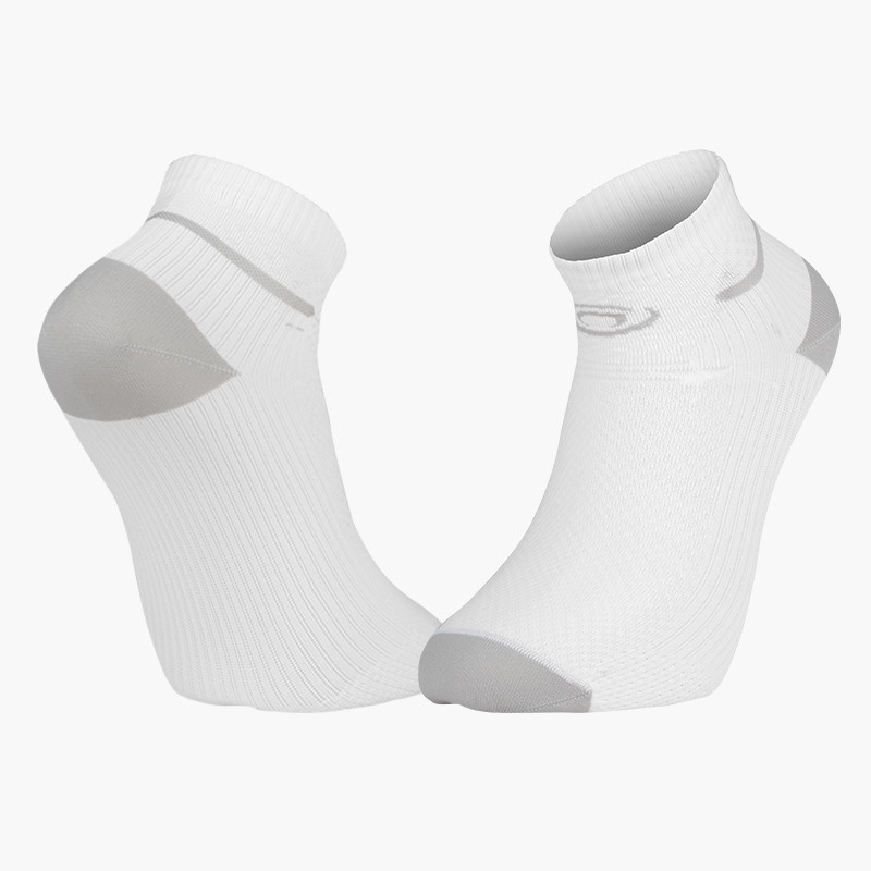 Made in France | Light Run Running Socks White-Grey