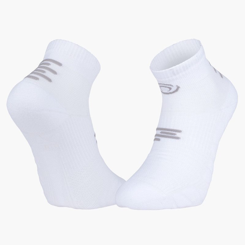 Made in France | RUN MARATHON Low Socks White/Grey